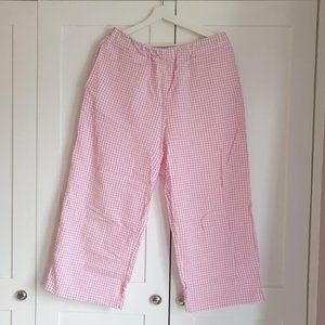 Monki Womens White and Pink Trousers